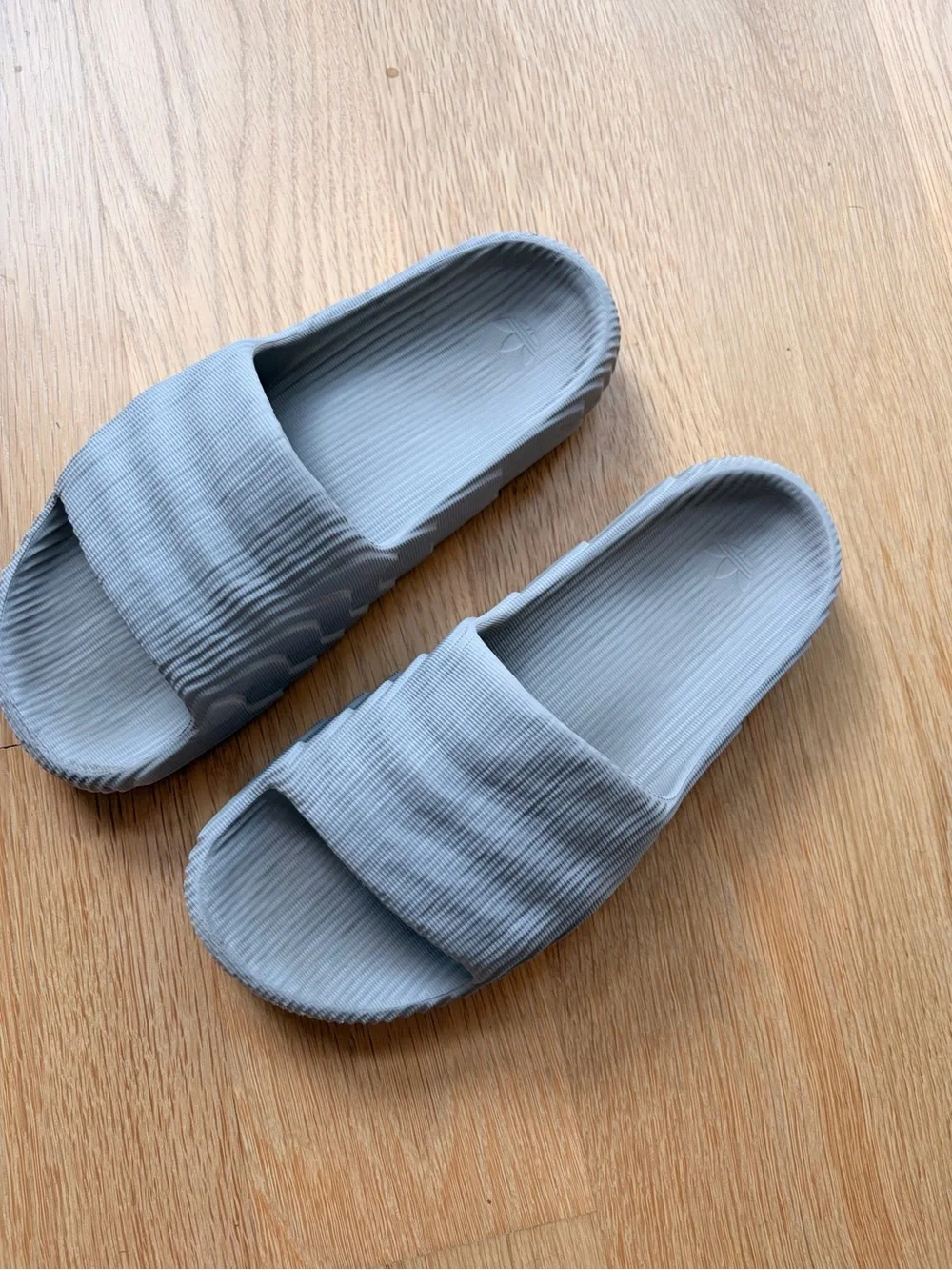 adidas Gray brown adilette Slide Sandals